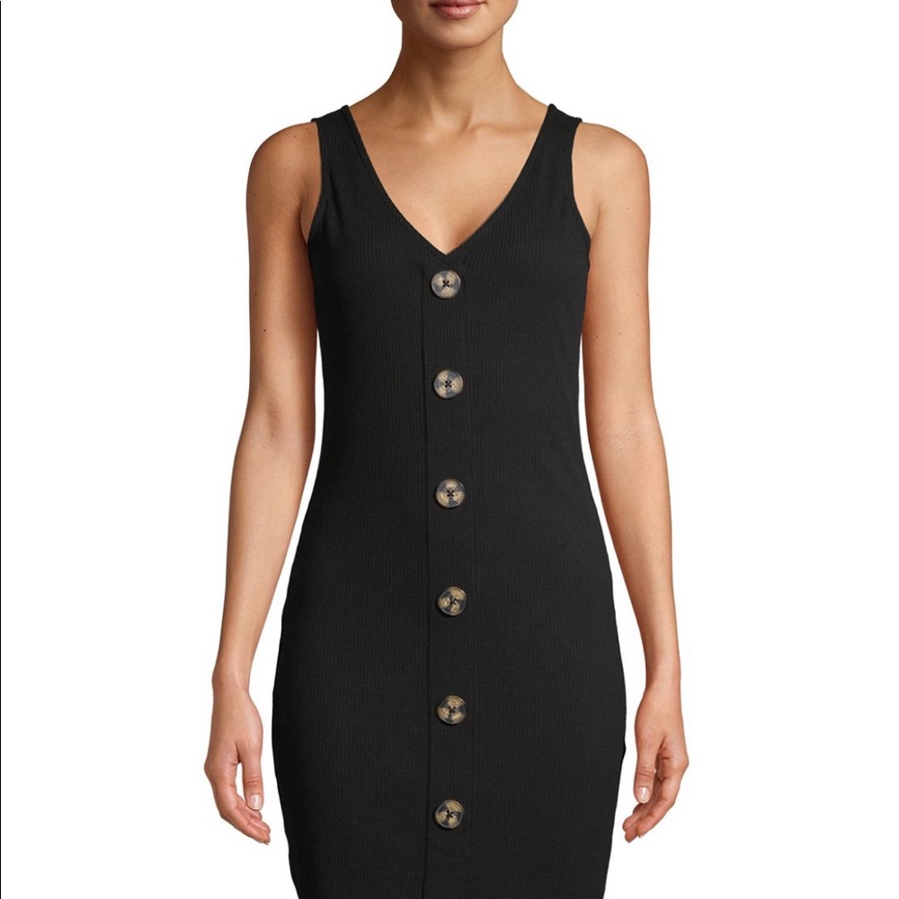 Sexy RIBBED jumper dress NOBO